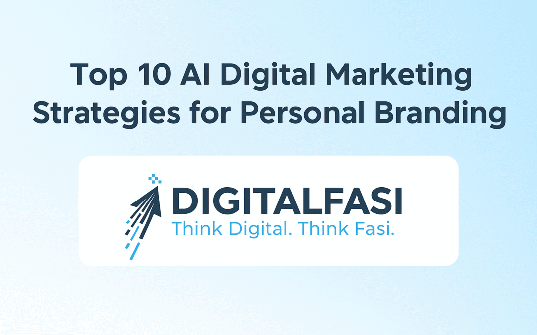 AI digital marketing strategies for personal branding